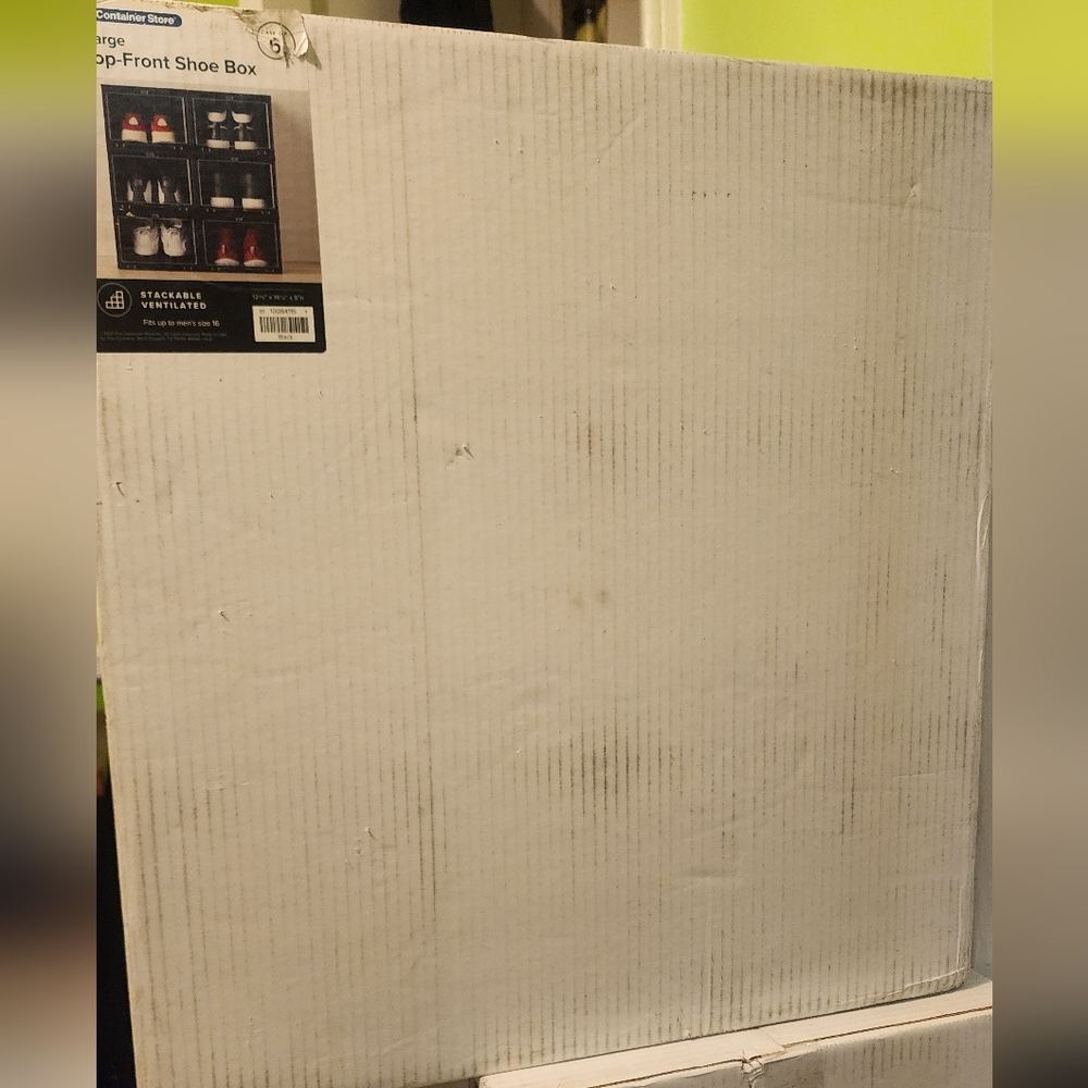 The Container store Drop front shoe box never opened - Picture 2 of 4